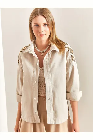 Bianco Lucci Women Floral Crop Tailored Jacket