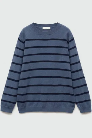 MANGO Boys Striped Pullover