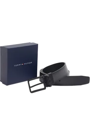 Tommy Hilfiger Men Solid Tang Closure Formal Belt