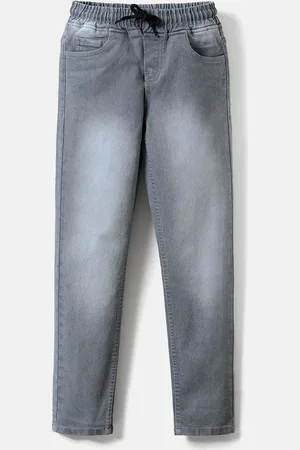 URBANO Boys Light Fade Stretchable Mid-Rise Jeans