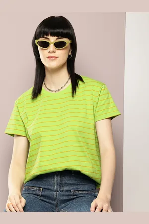 Dillinger Women Yarn Dyed Boxy T Shirt