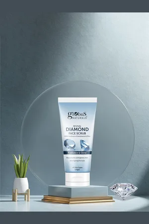 Globus Revival Set Of 2 Diamond Face Scrub - 100g Each