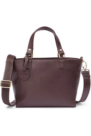 Globus Textured PU Shopper Tote Bag