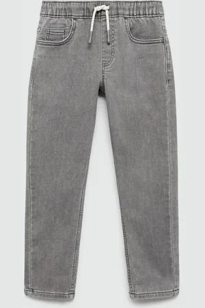 MANGO Boys Regular Fit Stretchable Jeans