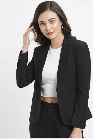 Bombay High Slim-Fit Notched Lapel Single Breasted Formal Blazer