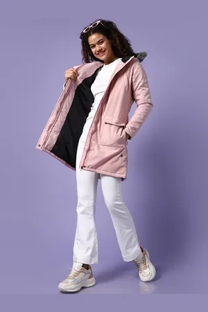 Campus Women Windcheater Outdoor Bomber with Patchwork Jacket