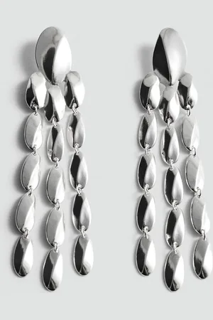 MANGO Contemporary Drop Earrings