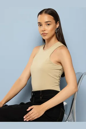 Chemistry Self-Striped Fitted Top