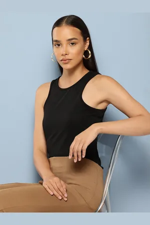 Chemistry Self-Striped Fitted Top