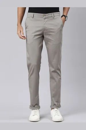 Classic Polo Men Solid Slim Fit Chinos Trousers