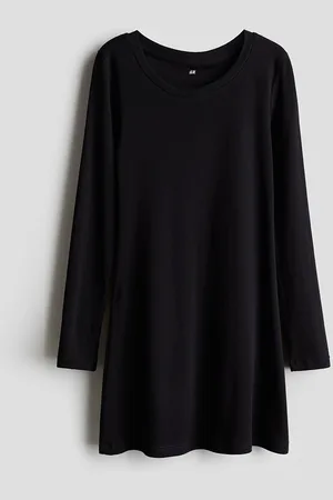 H&M Girls Long-Sleeved Jersey Dress