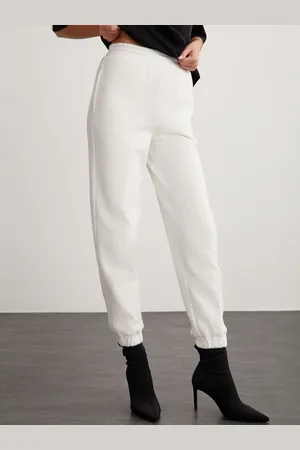 Grimelange Women High-Rise Cropped Joggers