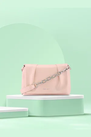 Fastrack Colourblocked PU Oversized Shopper Hobo Bag