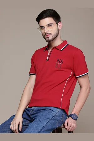 Nautica Polo Collar Pure Cotton T-shirt