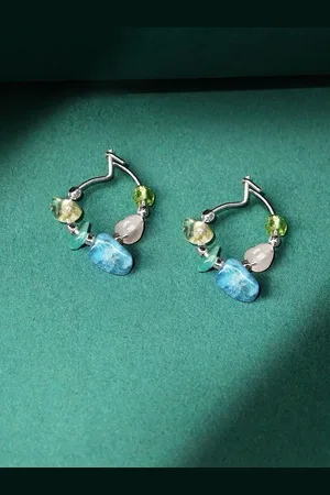 Accessorize Silver Plated Contemporary Hoop Earrings