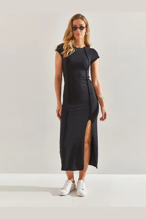 Bianco Lucci Women Sheath Midi Dress