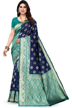 Varanga Ethnic Motif Zari Woven Kanjeevaram Saree
