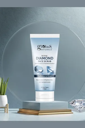 Globus Set Of 3 Revival Diamond Face Scrub - 100g Each