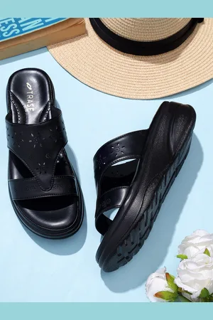 TRASE Open Toe Comfort Heels