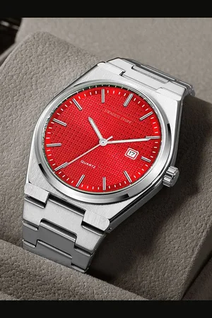 Swadesi Stuff Men Dial & Straps Analogue Watch SDS 151 RED