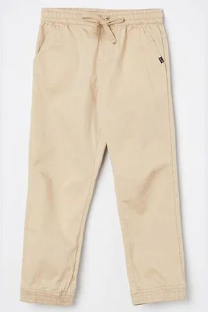 Lifestyle Boys Mid-Rise Regular Fit Trousers