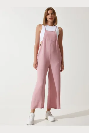 Happiness istanbul Women Solid Basic Jumpsuit