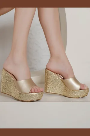 SHEZONE Women Wedge Heels Sandals