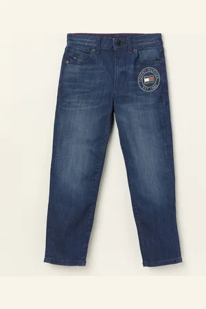 Tommy Hilfiger Boys Straight Fit Light Fade Jeans
