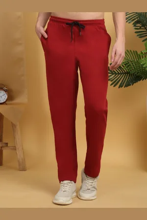 Sweet Dreams Men Solid Regular Fit Mid-Rise Track Pants