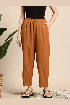 Mast & Harbour Women Pleated Trousers