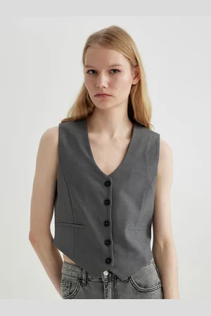 DeFacto V-Neck Waistcoat