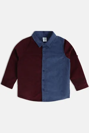 MINI KLUB Boys Opaque Casual Shirt