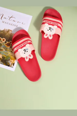 Mast & Harbour Women Striped Sliders