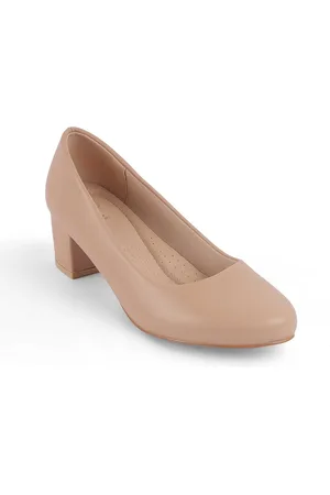 Tresmode Women Work Block Heeled Pumps