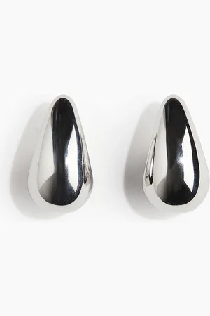 H&M Stainless Steel Dome Earrings