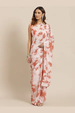 Kalini Tie and Dye Printed Sequinned Saree