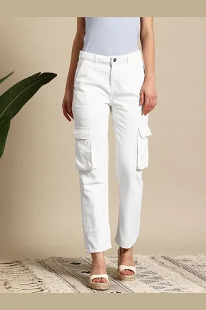 Mast & Harbour Women Straight Fit High-Rise Jeans