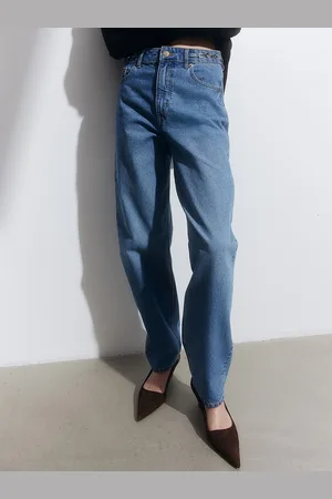 H&M Women Chain-Detail Tapered Jeans