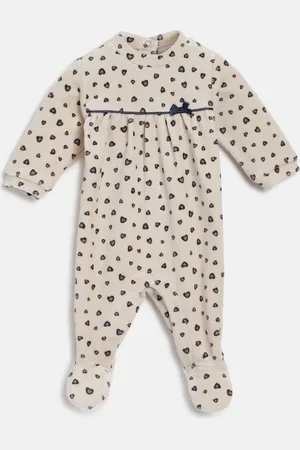 chicco Girls Printed cotton Sleepsuit
