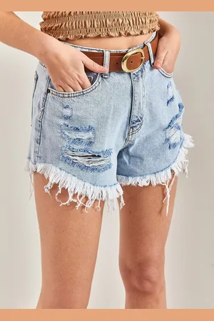 Bianco Lucci Women Denim Shorts
