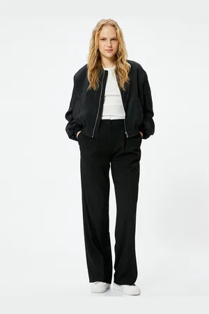 Koton Women Longline Bomber Jacket