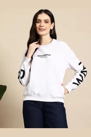 Mast & Harbour Women Printed Sweatshirt