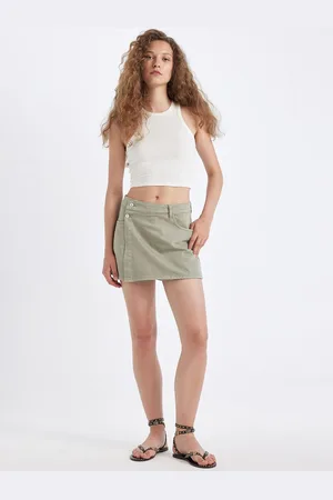 DeFacto Women Mid-Rise Cotton Shorts
