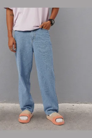 Kook N Keech Men Vintage Grunge Touch Relaxed Fit Jeans