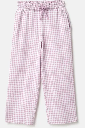 Benetton Girls Printed Relaxed Trousers