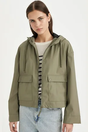 DeFacto Hooded Rain Jacket