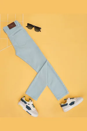 Pantaloons Boys Slim Fit Clean Look Cropped Jeans
