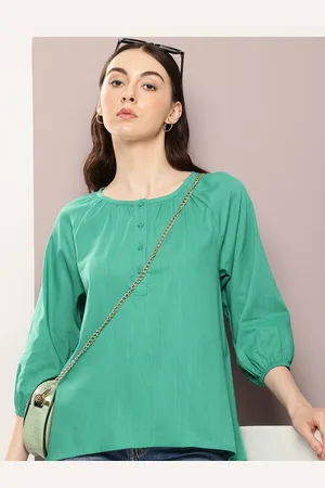 Kook N Keech Puff Sleeves Top