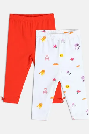 MINI KLUB Infant Girls Pack Of 2 Leggings