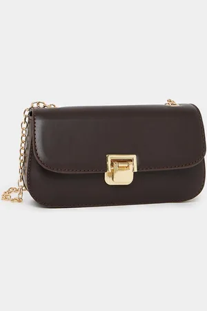 Styli Women Buckle Detail Shoulder Bag
